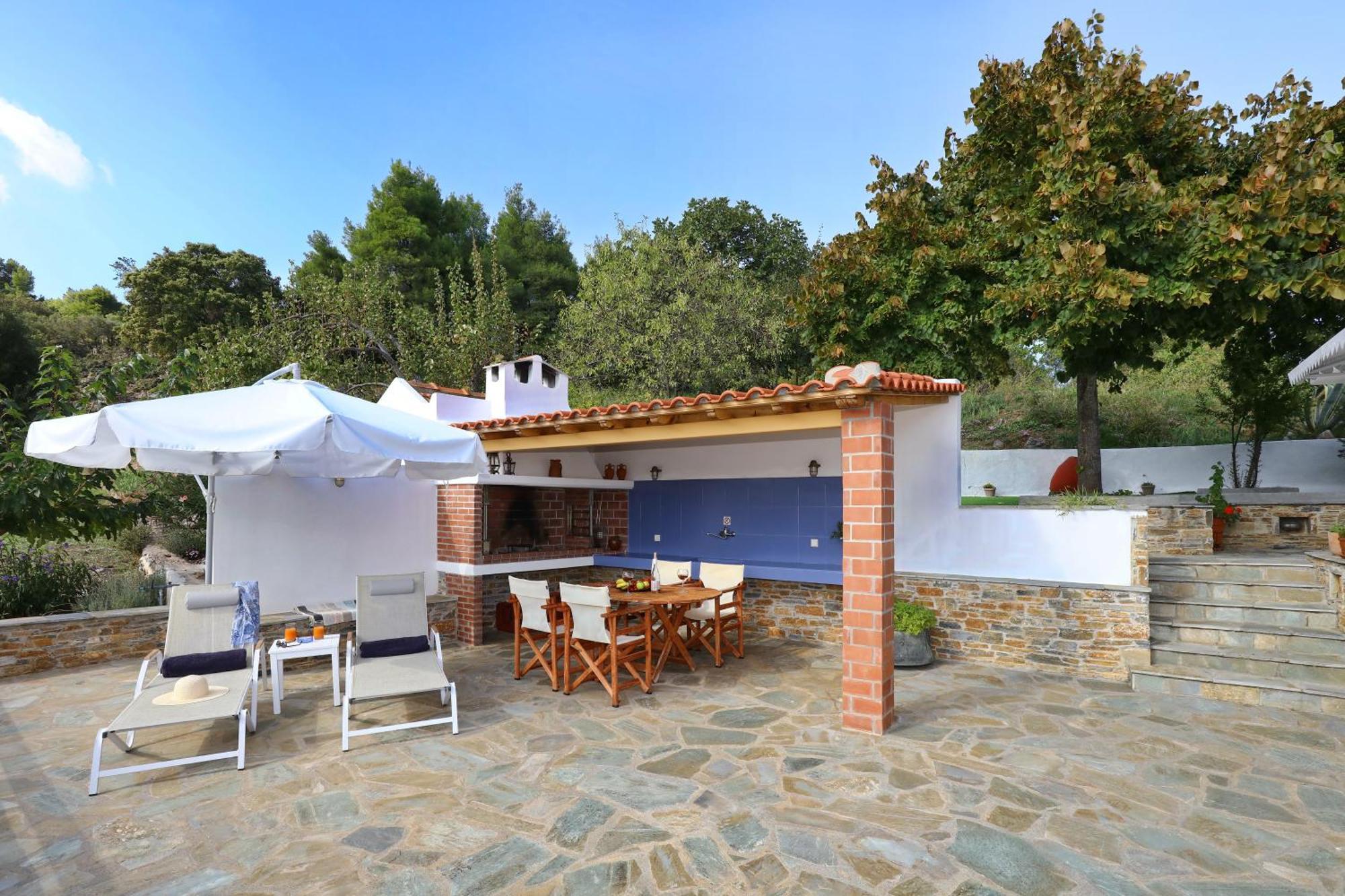 Diakopi Villa Skopelos Exteriér fotografie