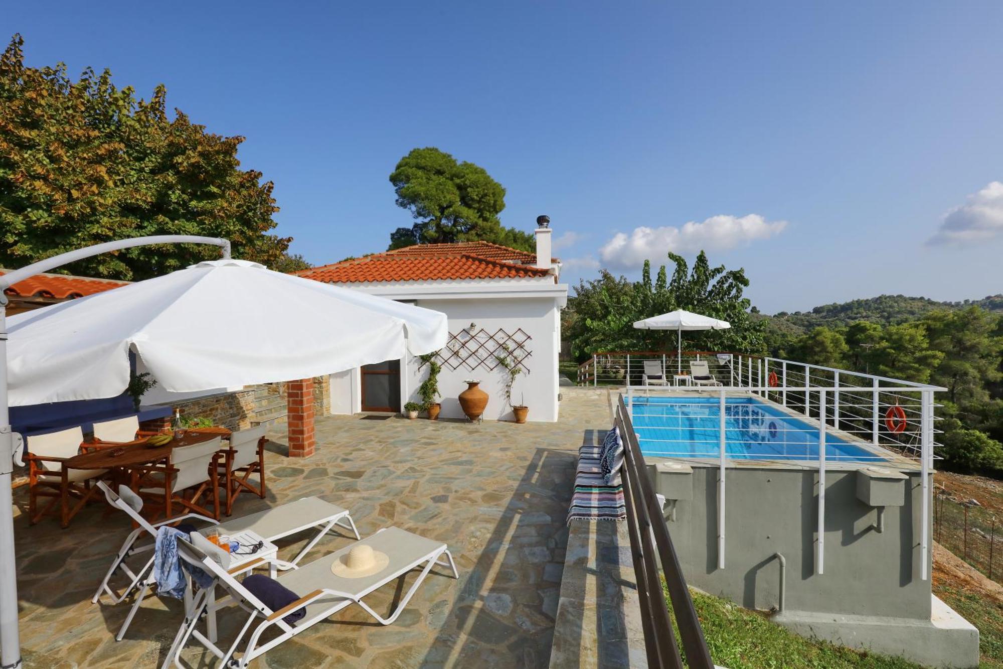 Diakopi Villa Skopelos Exteriér fotografie